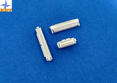 China White 1.00mm Pitch Wire To Board Connectors Nylon66 Female Gender SHLD supplier