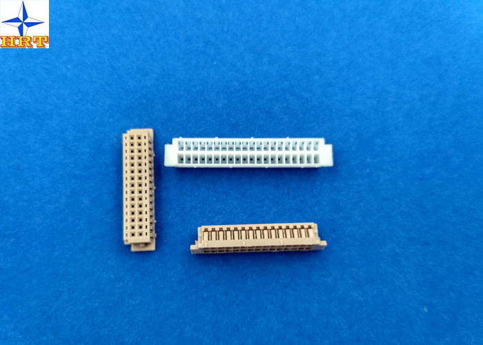Dual Row Circuit Board Wire Connectors With 1.25mm Pitch Wire To Board