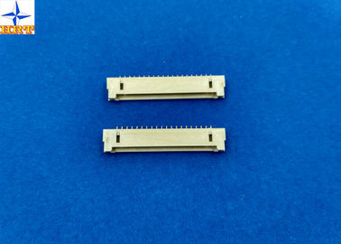 China 1.25mm Pitch right angle Wafer Connector, DF14 wire connector, side entry type shrouded header factory