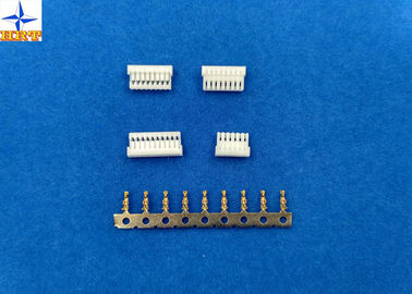 China 1A AC / DC PCB Wire Connectors , Wire To Board Connector Pitch 1.0mm With PA66 factory