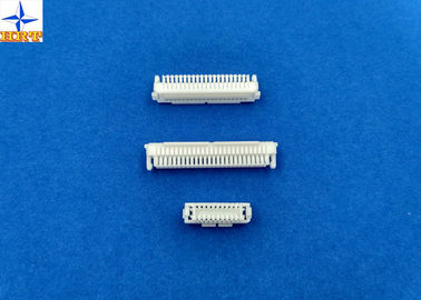 China 1.0mm Pitch Wire To Board SHLD Crimp Style Connectors With Secure Locking Device supplier