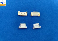 China 1.25mm Pitch usb Circuit Board Wire Connectors With Lock Structure PA66 / LCP Material company