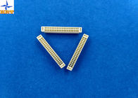 Phosphor Bronze Pitch 1.0mm Wire To Board Connectors Dual Row With PA46 Material