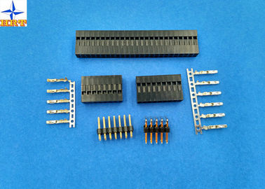 2.50mm Pitch Wire To Board Connectors Double Row SMT Housinh Wafer With PBT Material