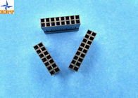 LVDS Connector 2.54mm Pitch Dual Rows Power Connectors PBT Material Without Nose