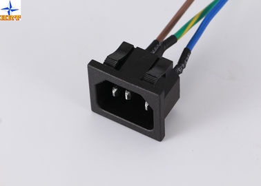 AC Power Custom Cable Assemblies For Machine / Electrical Device