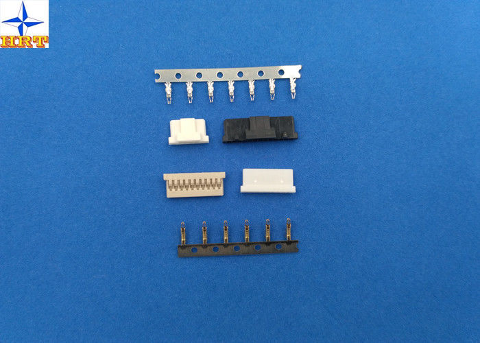 DF14 wire connector crimp terminals with 1.25mm pitch, gold-flash phosphor bronze terminals