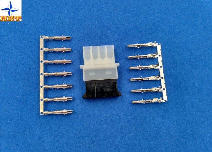 5.08mm Pitch Female Connector  Male Crimp Housing 4 Circuits with tin-plated Brass Contact