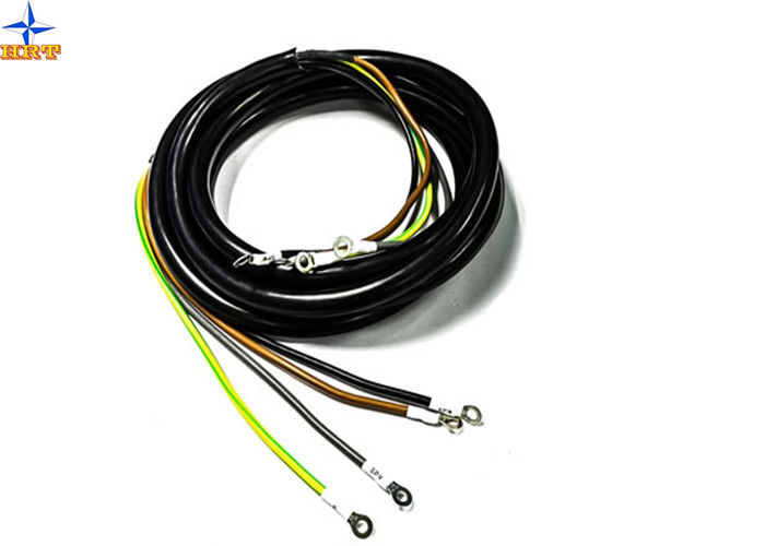 AC Power Custom Cable Assemblies For Machine / Electrical Device