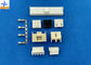 One Row Battery Terminal Connectors 3.96mm With Brass / Phosphor Bronze Side entry Housing supplier
