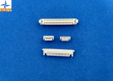China Single Row Circuit Board Connection, White PCB Wire Connector GH connector  PA66 Materials factory