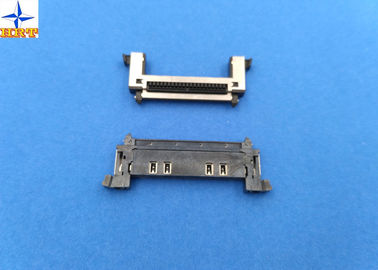 China Single Row Wire To Board Connector, 0.5 Mm Pitch LVDS Connector With Stainessless Shell factory