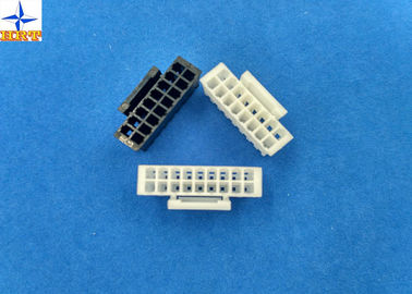 China Dual Row PA66 Lvds Display Connector Housing With Lock Pitch 2.00mm factory