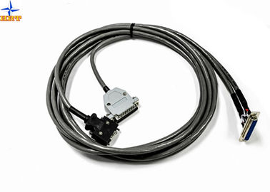 9 Pin Female D-Sub Cable Assemblies For Computer / Communication VGA Cable