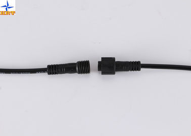 China Black M12  / M8 Cable Assembly IP67 Waterproof / Connector Cable Assemblies factory